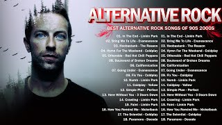 Alternative Rock Of The 90s 2000s  Linkin park Creed AudioSlave Hinder Nickelback Evanescence [upl. by Bobbee980]