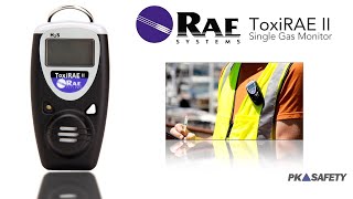 Single Gas Monitor ToxiRAE II by RAE Systems [upl. by Eikciv]