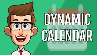 Create an Excel Calendar with Just ONE Formula [upl. by Anazus328]