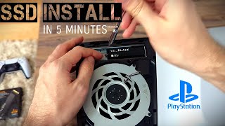 Install SSD in Your PS5 in 5 Minutes [upl. by Loni]