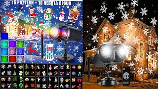 Best Christmas Projector Lights  Top 10 Christmas Projector Lights For 2022 [upl. by Terry]