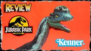 Review de Dilophosaurus Jurassic Park Kenner [upl. by Latnahs]