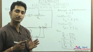 Potentiometer Comparing E M F of Two Cells [upl. by Cost]