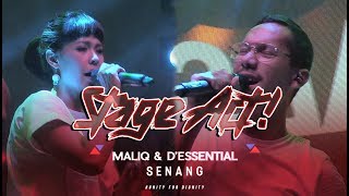 Maliq amp dEssentials  Senang Live at Anonbrata SMAN 5 Bandung [upl. by Ria]