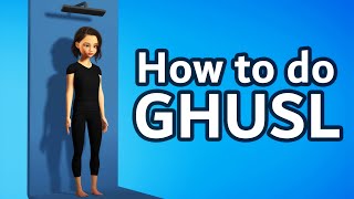 How to do Ghusl for Women Ritual Bathing  Step by Step [upl. by Joline]