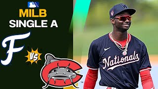 Carolina Mudcats Vs Fredericksburg Nationals l Game 1 l PlayOffs [upl. by Lincoln626]