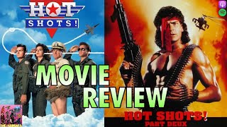 Hot Shots  Hot Shots Part Deux  MOVIE REVIEW [upl. by Ahsikal500]