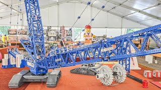 Lego Technic Liebherr LR 11000 Assembly show [upl. by Yarised]