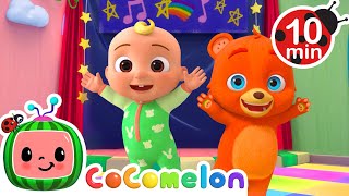 Looby Loo Dance Contest 🌟  CoComelon Animal Time  Moonbug Kids  Farm Animals [upl. by Notlek]