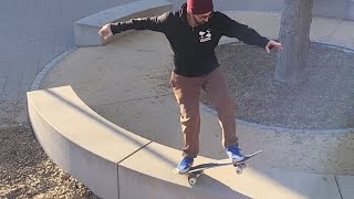 Rollbrett Mission  one month of street skating at age 45 [upl. by Pelson]