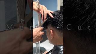 【カット動画】リアルお客様スタイル！ メンズカット メンズショート メンズスタイル カット動画 カット講習 ヘアカット haircut hairstyle [upl. by Sidky]