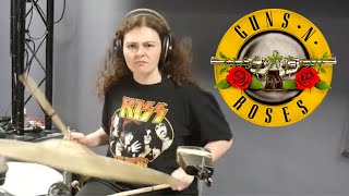 Welcome To The Jungle drum cover Guns N Roses [upl. by Brose99]