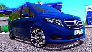 City Car Driving 154 MercedesBenz VClass 2016  G27 HD 1080p60fps [upl. by Pharaoh]