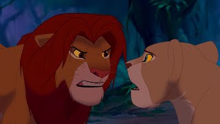 Simba argues with Nala  The Lion King HD [upl. by Atikan]