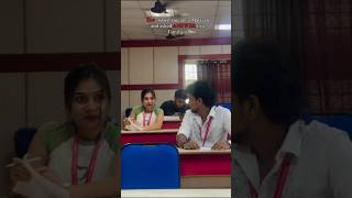 Tamil boy vs kerala girl exam hall 🤣 Unexpected seataigal examhall exam collegelife kerala [upl. by Penthea746]