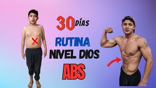 RUTINA DE ABDOMEN NIVEL DIOS 💯 [upl. by Adnilam133]