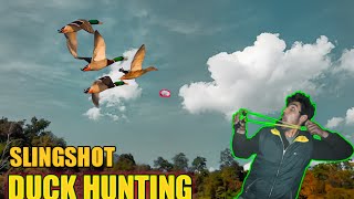 Slingshot Duck Hunting  Fir sa dokha  new Funny vlog 🤣 [upl. by Farver]