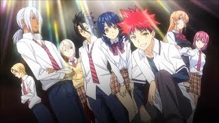 Shokugeki no Soma Opening 3 With Lyrics  Rough Diamonds by SCREEN Mode [upl. by Sibell]