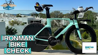 IronMan Alcudia 703 Bike check [upl. by Araid]