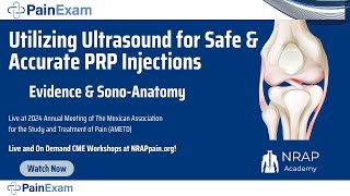 Using Ultrasound for Safe and Accurate PRP injections David Rosenblum MD Mexico City AMETD 2024 [upl. by Heins547]