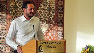 Haakon Crown Prince of Norway at International House Berkeley [upl. by Igor]