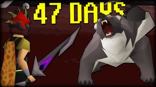 I SPENT 47 DAYS IN THE WILDERNESS  OSRS Ironman Endgame 13 [upl. by Cacie]