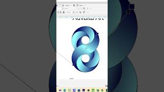 Corel Draw Beautiful Eight Design very easy way [upl. by Hnaht]