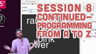 Live Stream 672 Session 8  Programming from A to Z  Part 2 [upl. by Vaenfila149]