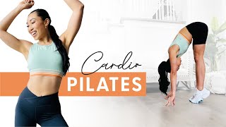 10 Minute Cardio Pilates Workout  burn fat  tone muscle no jumping [upl. by Nayrbo270]