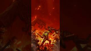 Doomguy 😈 DOOM Eternal Remaster Songs🔥shorts short youtubeshorts [upl. by Neemsaj663]