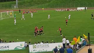 Alpago Cup 2023 Milan  Montebelluna 2 1 raddoppio per i rossoneri [upl. by Rehsu]