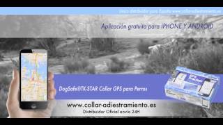 Collar GPS Perros localizador perros de caza sumergible [upl. by Dawson]