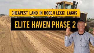 ELITE HAVEN PHASE 2 ESTATE By BEACHWOOD Estate  CHEAPEST LAND FOR SALE IN BOGEJI IBEJU LEKKI LAGOS [upl. by Adamsun]