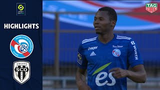 RC STRASBOURG ALSACE  ANGERS SCO 0  0  Highlights  RCSA  SCO  20202021 [upl. by Nakre481]