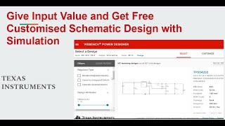 Free Automatic Design Tool for Schematic Design Provide InOutput Values Get Design with PCBlayout [upl. by Tati]