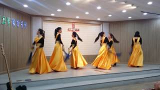 The Happy Song Tambourine Dance at Happy Church by Christs Ambassadors [upl. by Nhabois981]