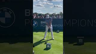 Matt Fitzpatrick Driver Golf Swing at BMW Championship at Wentworth 2023 golf swingtips golfer [upl. by Notlad]