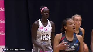 Highlights  Strathclyde Sirens 3561 Loughborough Lightning  VNSL 2021 [upl. by Ahsats]