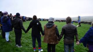 Winter Solstice dawn celebration at Newgrange [upl. by Belinda]