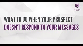 What To Do When Your Network Marketing Prospect Doesn’t Respond To Your Messages [upl. by Dellora754]