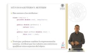 El encapsulamiento y la visibilidad en Java   UPV [upl. by Jeffers]