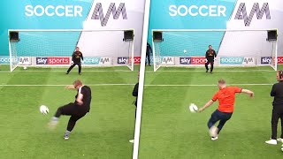 Can Luton Town fans break the Soccer AM Volley Challenge record [upl. by Anileuqcaj]