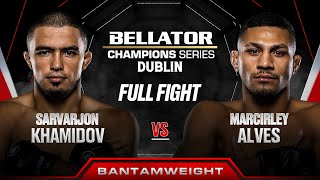 Sarvarjaron Khamidov vs Marcirley Alves  Bellator Dublin [upl. by Hendrick]