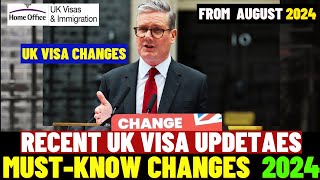 UK Visa Changes 2024 Everything You Must Know Before Travelling [upl. by Miett]