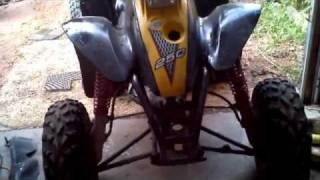 Polaris 250cc 2 Stroke Mods ATV Quad Walk Around TrailBlazer [upl. by Nallac]