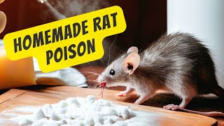 Homemade Rat Poison Get Rid of Mice in One Hour with Baking Soda and Cheese [upl. by Darcia589]