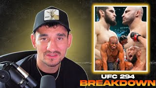 Max Holloway breaking down UFC 294  Blessed Breakdown [upl. by Akemed266]