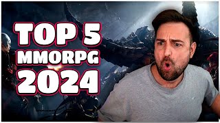 El Mejor TOP 5 MMORPG en 2024 [upl. by Eeralav187]