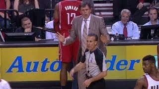 Mystery technical foul called on Dwight Howard in Game 4 [upl. by Yousuf]