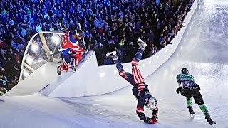 Red Bull Crashed Ice  les chutes les plus spectaculaires [upl. by Fletcher]